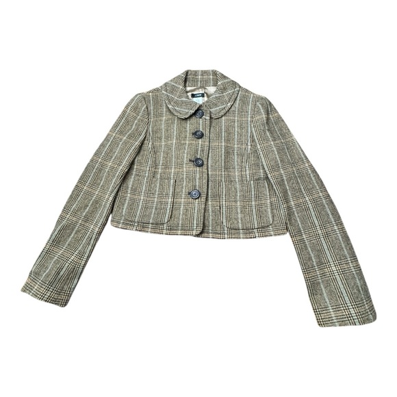 J. Crew Jackets & Blazers - NWT J.Crew Wool Blend Plaid Blazer Office Business Preppy 85887 Women’s Size 0